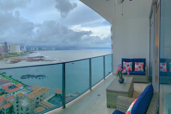 Grand tower - punta pacifica - apartamento finamente amoblado