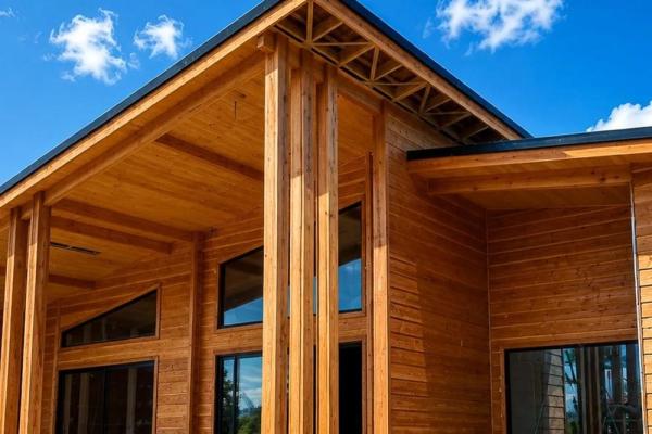 High-end off-grid home with volcán barú views