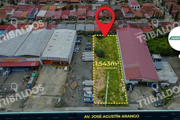 Land for sale on josé agustín arango avenue