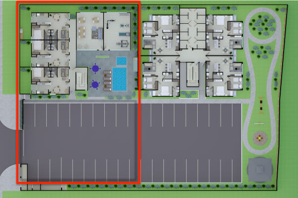 Venta de terreno en las acacias con anteproyecto