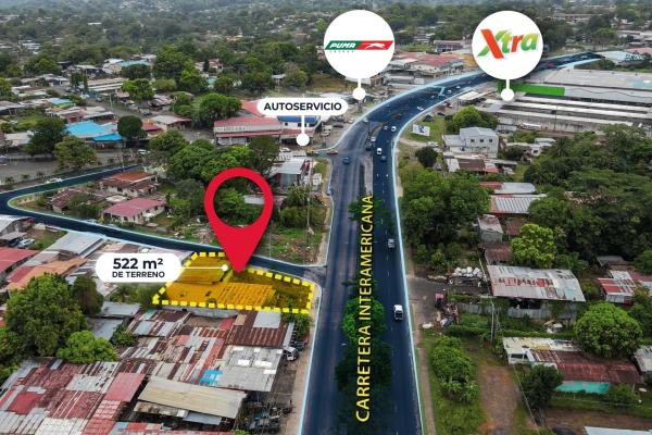 Commercial land for sale in la chorrera