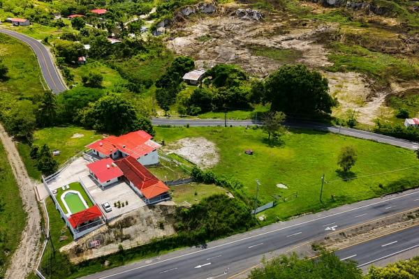 Commercial land for sale with improvements