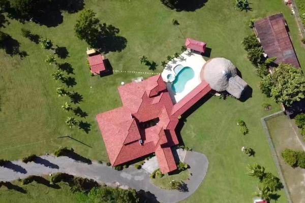 Spanish hacienda with pool