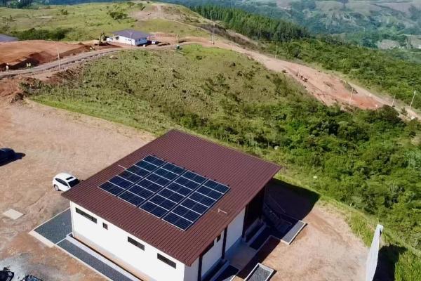 Full solar mountain villa