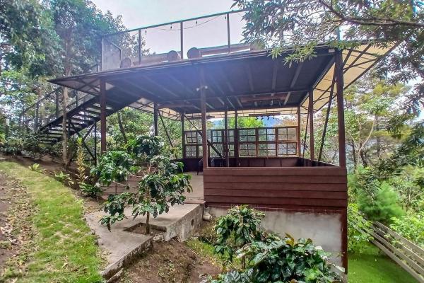 Cabaña con vistas al volcán barú en venta en jaramillo