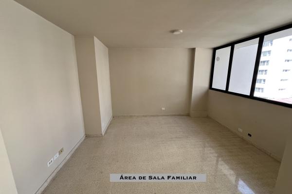 Venta de apartamento en edificio torre del sol, bella vista
