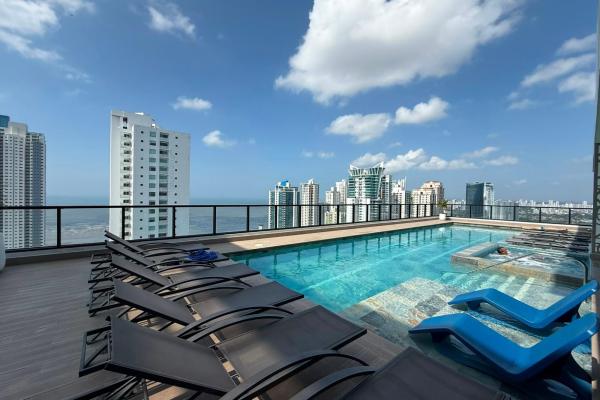 Moderno apartamento estudio en venta en costa del este