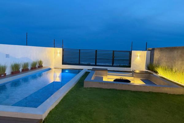 Casa moderna frente a playa malibu