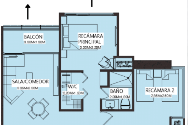 Sale of apartment in luxor 500 el cangrejo.