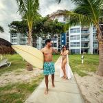 Moderno condominio frente a la playa con suite independiente