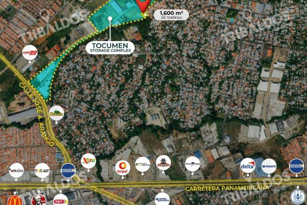 Venta de terreno industrial en tocumen storage complex mañanitas