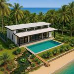 Caribbean oceanfront land in panama