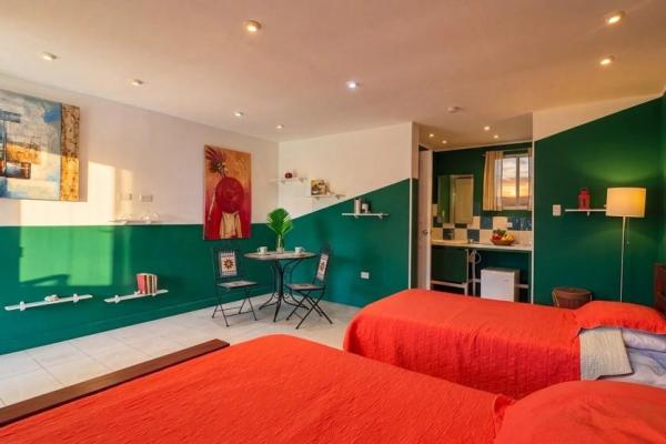 Propiedad con casa principal, 6 estudios y piscina