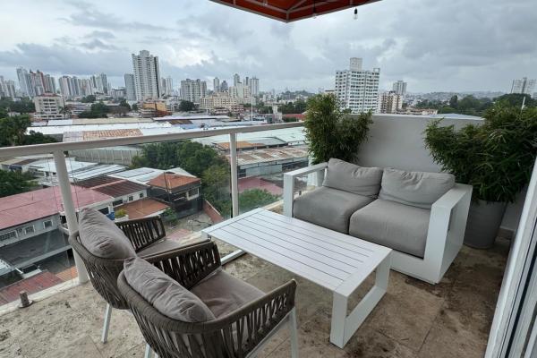 Ph bahia del golf/3 bedrooms/balcony/cabin