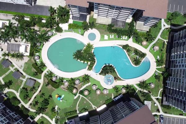 Condominio de 2 habitaciones frente al mar playa caracol