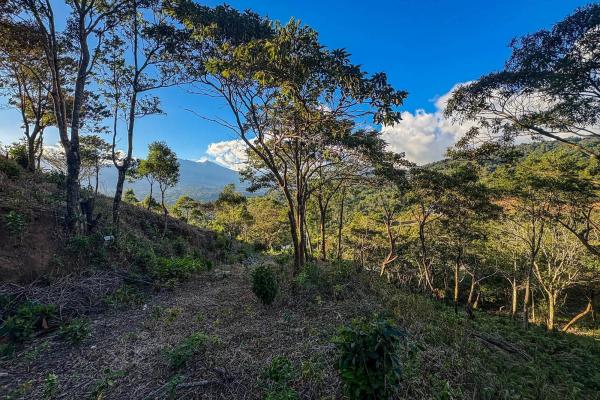 Mountain view lot for sale in jaramillo, boquete