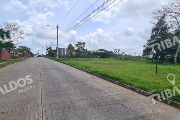 Terreno comercial frente al instituto episcopal san josé, la chorrera