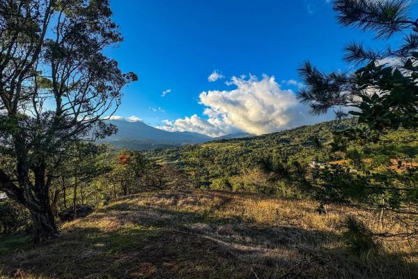 Lote con vista a la montaña en venta en jaramillo, boquete