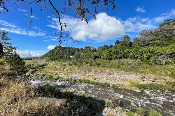 Serene flat land for sale with mountain views