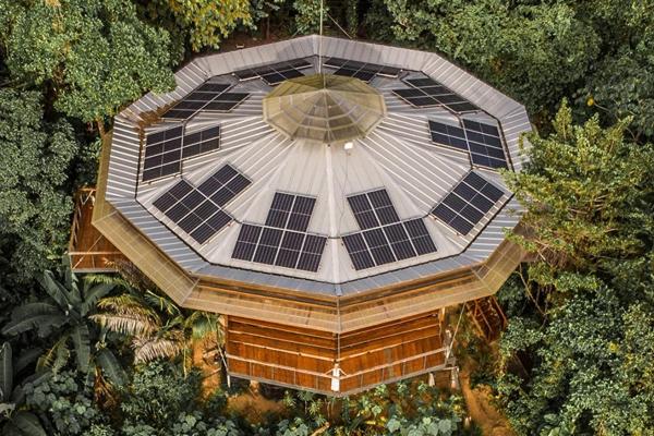 Authentic caribbean island eco hotel