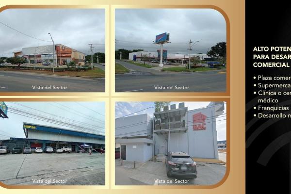 Commercial land for sale in front of novey, chitré