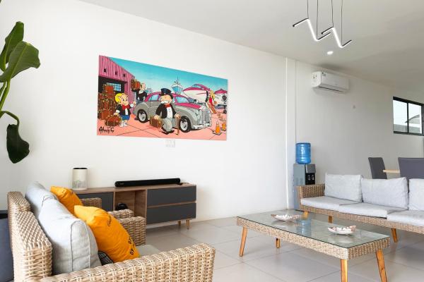 Casa moderna frente a playa malibu