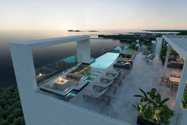 Venta de apartamento en costanera aqua bella vista