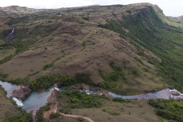 Stunning waterfalls near sante fe with 117 has