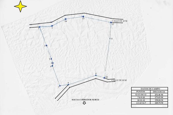 Venta de terreno cerca de corredor norte y sur (mañanitas)