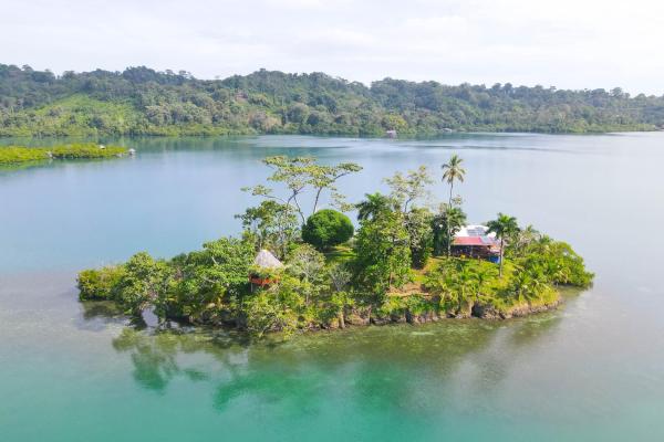 Una joya en una isla privada