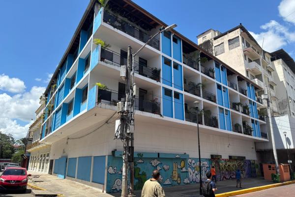Commercial and residential building in santa ana