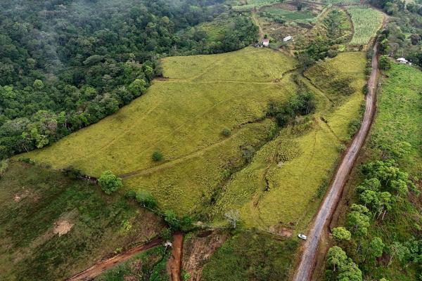 Panama highland agricultural land