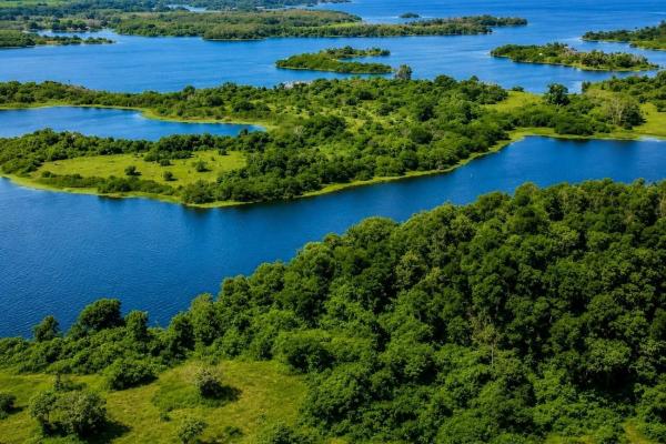 Terreno de 14,5 hectáreas a orillas del lago gatún, arenosa.