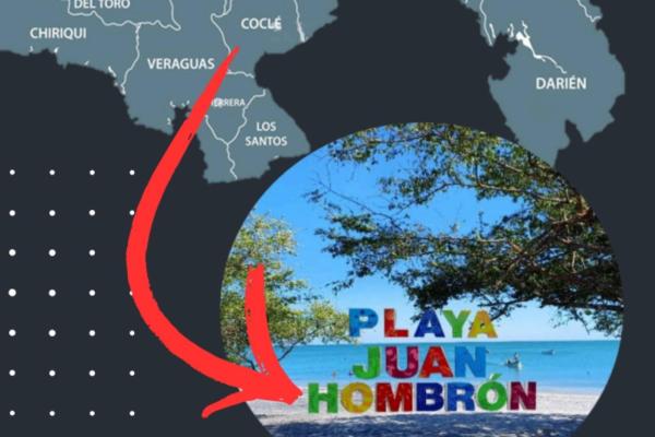 Terreno frente al mar en venta en juan hombrón cocle, panamá