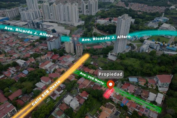 Dúplex de 3 niveles en venta en altos de miraflores, betania, panamá