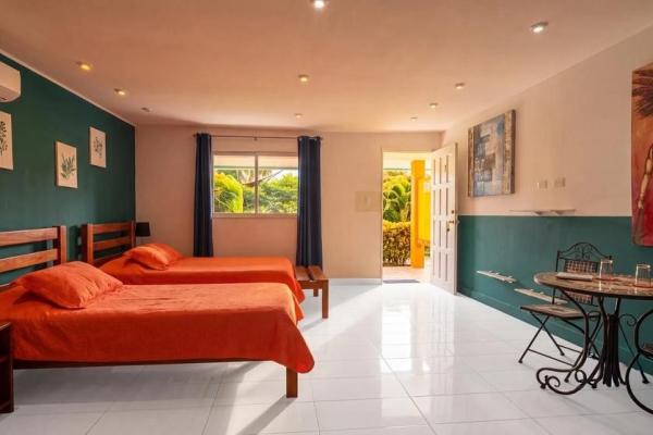 Propiedad con casa principal, 6 estudios y piscina