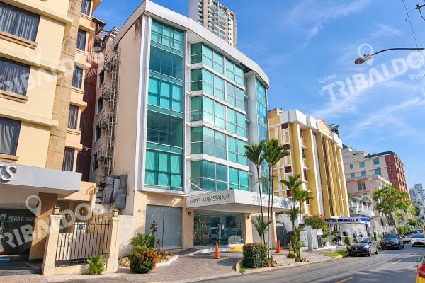 Venta de edificio tipo hotel, el cangrejo