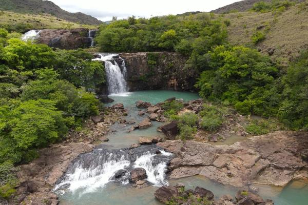 Stunning waterfalls near sante fe with 117 has