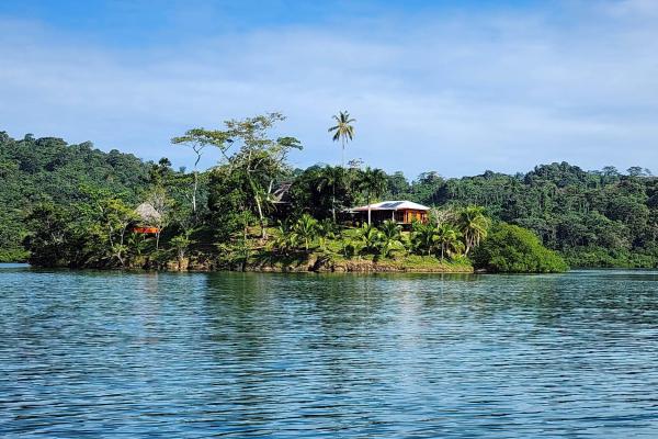 Una joya en una isla privada