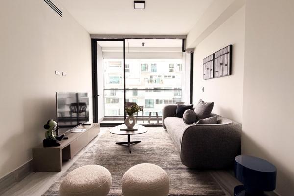 Apt amoblado en nuovo by armani - 104 m2