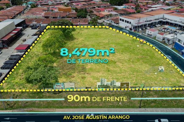 Commercial land for sale on ave. jose agustin a.
