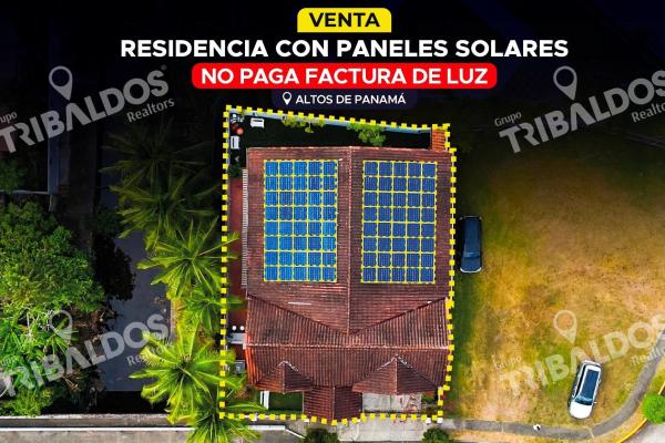 Venta de casa con paneles solares no paga factura de luz