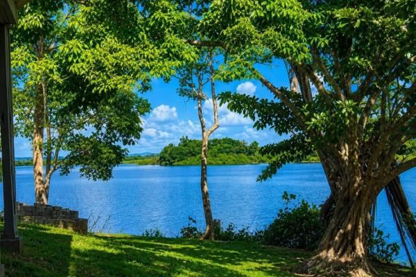 Terreno de 14,5 hectáreas a orillas del lago gatún, arenosa.