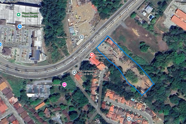 Sale of land in arraiján