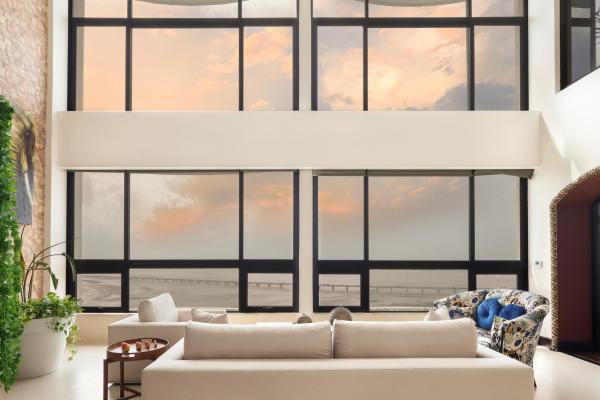 Two-level oceanfront condo in coco del mar