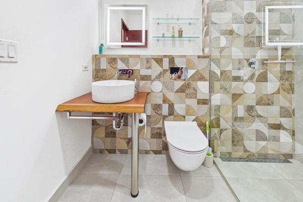 Hermosa casa moderna de 2 dormitorios con piscina