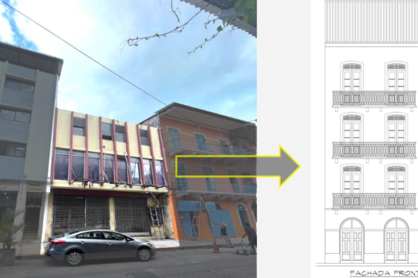 Sale of building in the casco viejo