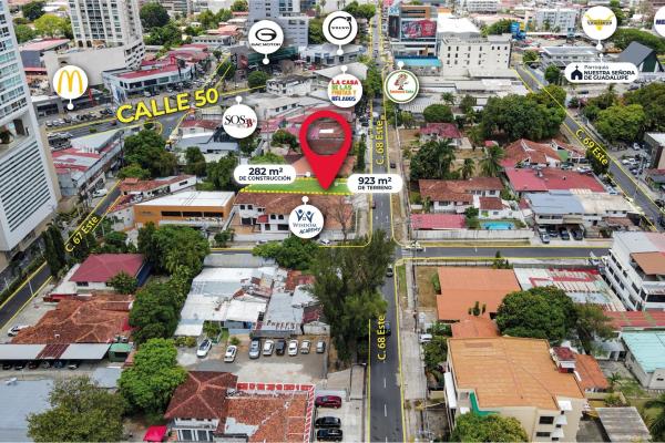 Venta de terreno con mejoras en san francisco