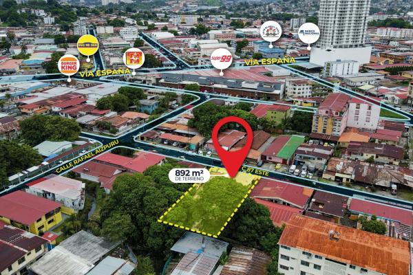 Venta de terreno comercial en parque lefevre