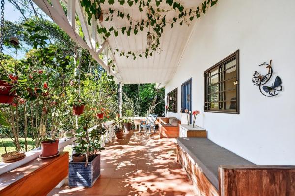 Tropical garden home potrerillos mountain views